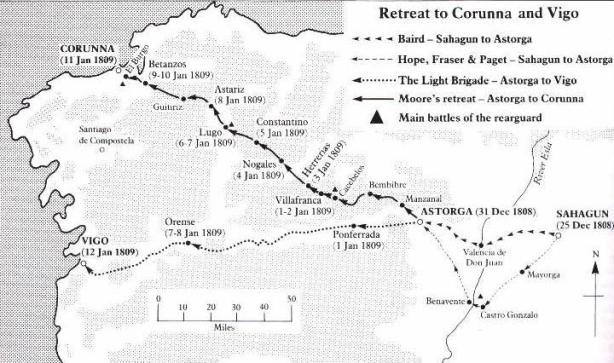 The British Retreat to Corunna 1808-1809