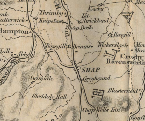Shap Beck and Thrimby 1839